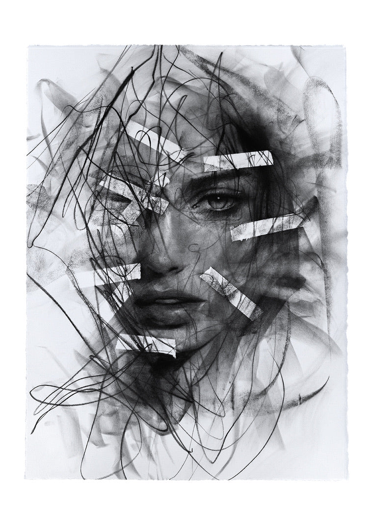 My Fragmented Existence | Original Drawing