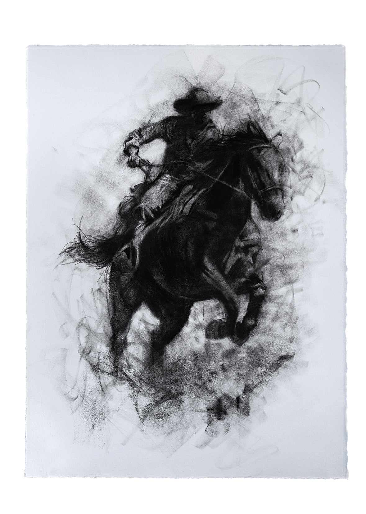 Vanished Into Dust | Original Drawing