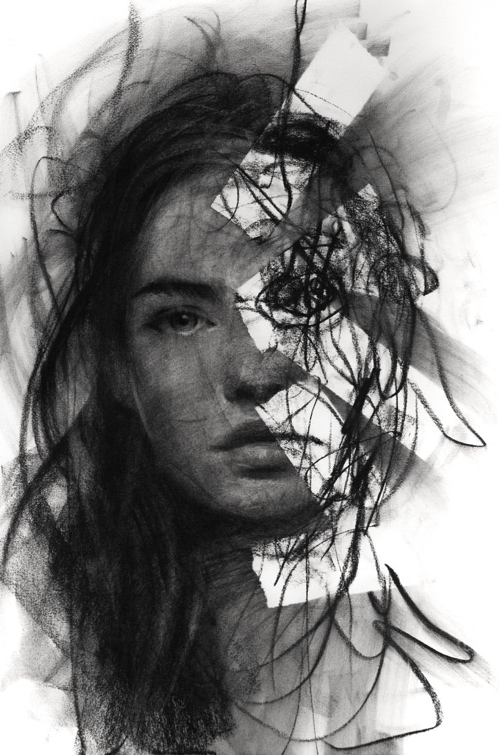 Too Many Reasons To Leave | Original Drawing