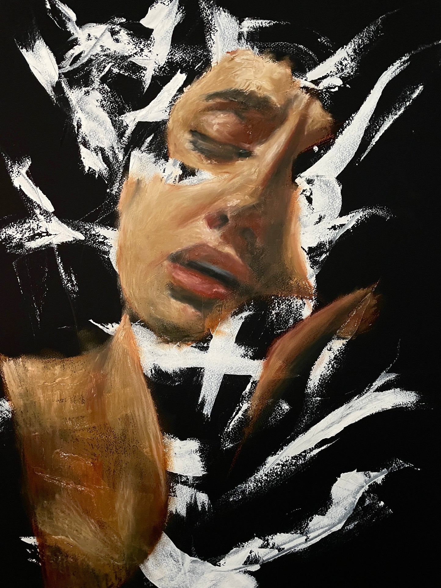 Close Your Eyes | Original Drawing