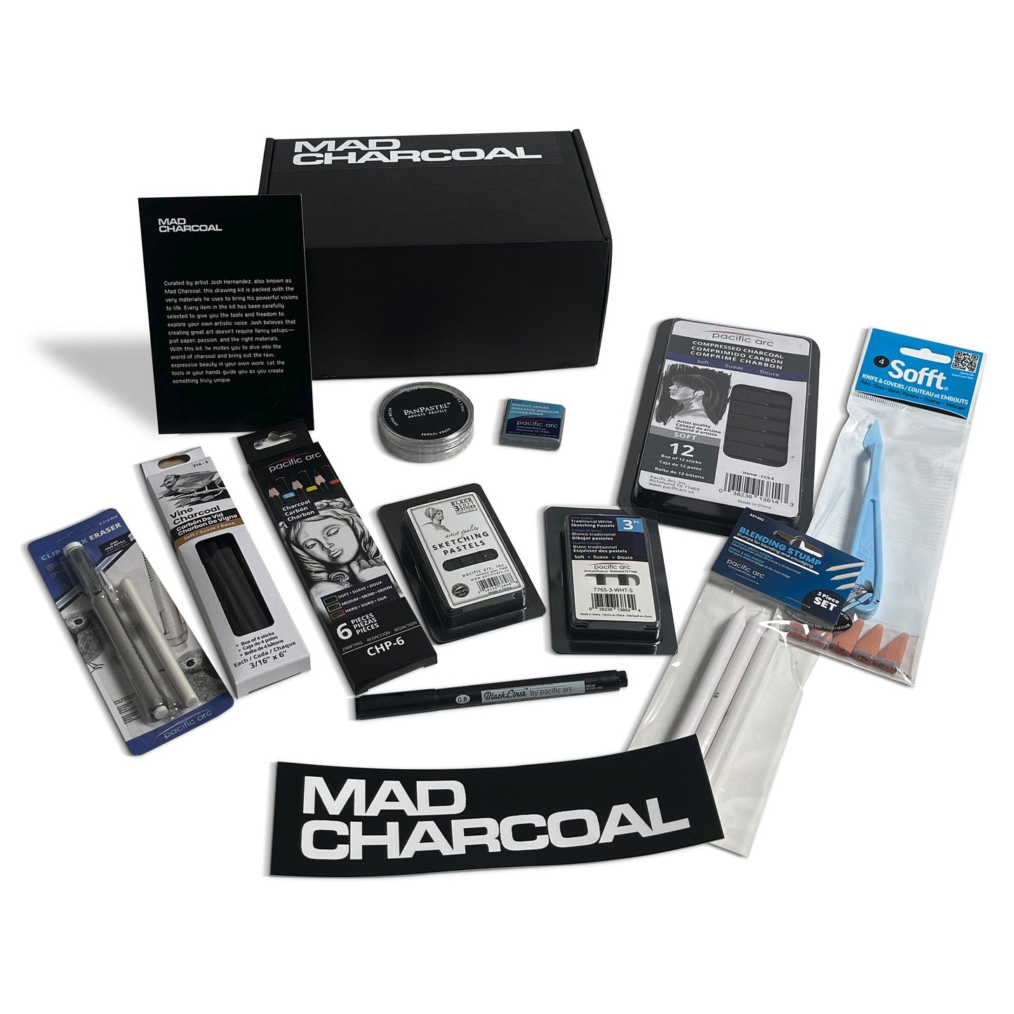 Mad Charcoal x Pacific Arc - Charcoal Drawing Kit