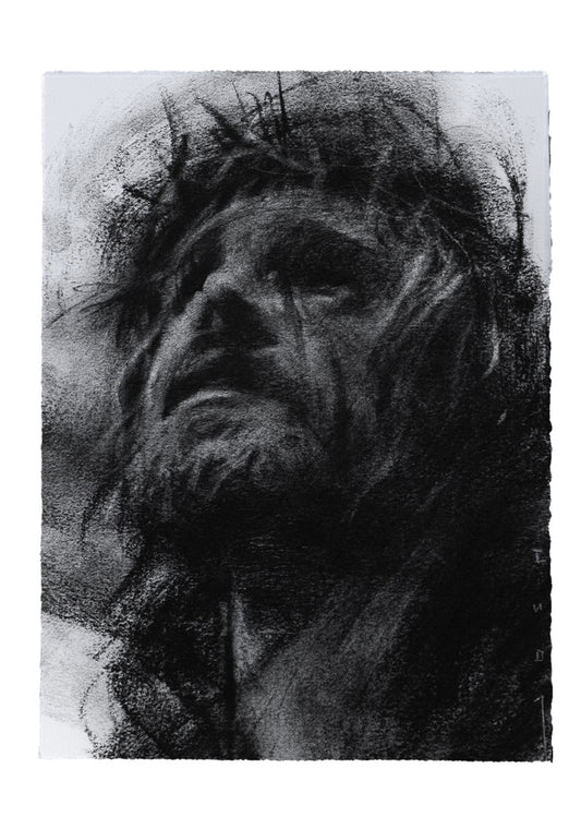 There's A God Who Weeps, There's A God Who Bleeds | Original Drawing