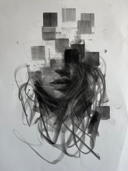 Distorted Reflections | Original Drawing