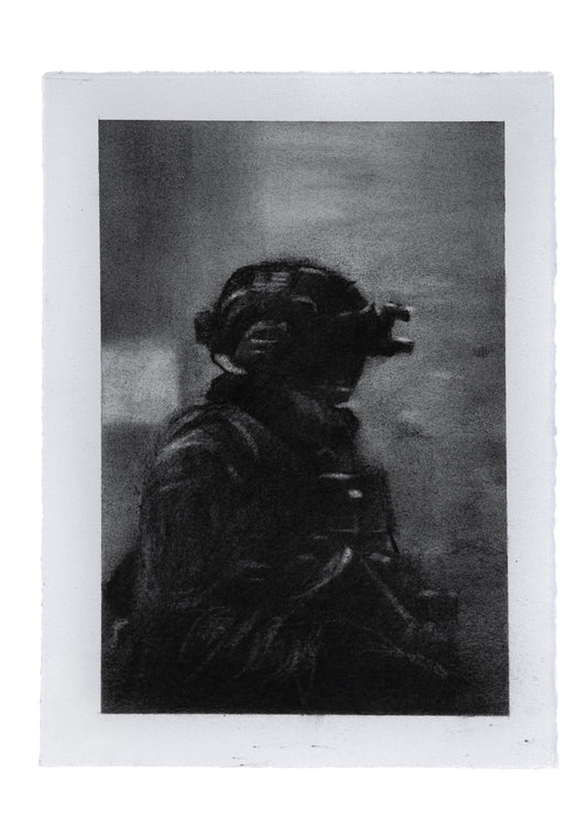 The Silence In The Shadows | Original Drawing