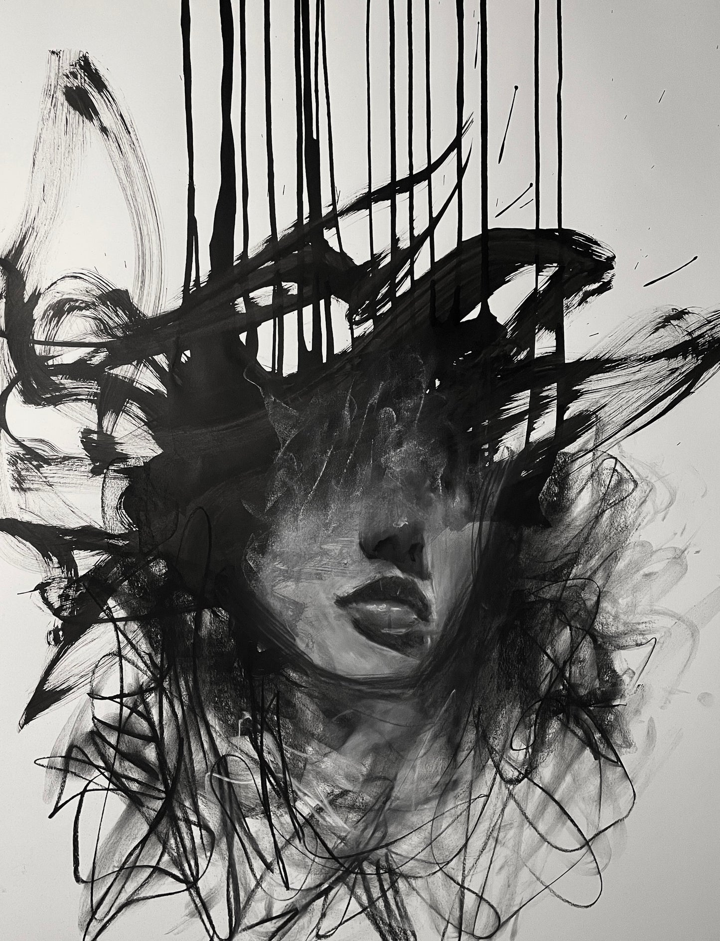 In the Solitude of My Mind | Original Drawing